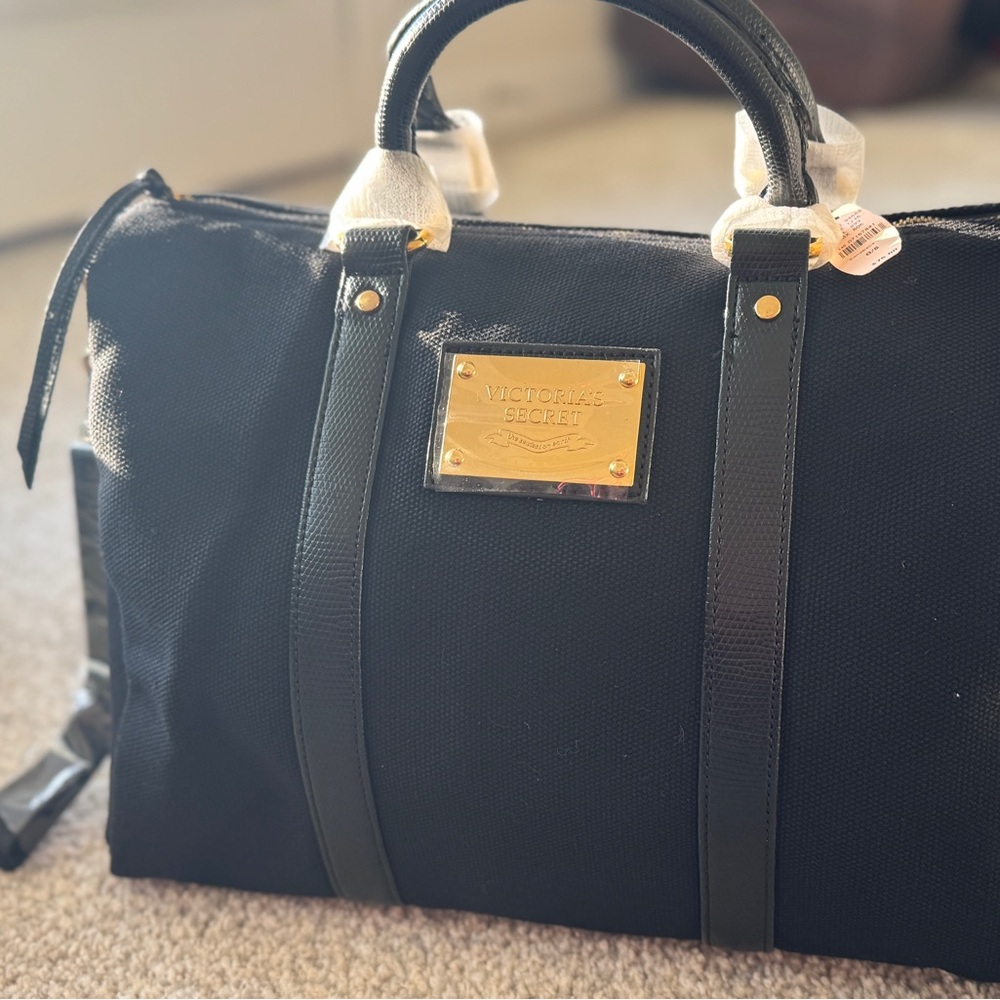Victoria's Secret Black Tote Bag